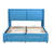 Queen Size Storage Upholstered Hydraulic Platform Bed with 2 Drawers-1500245291