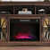  23'' W Electric Fireplace Insert with 6 Adjustable Color Flame