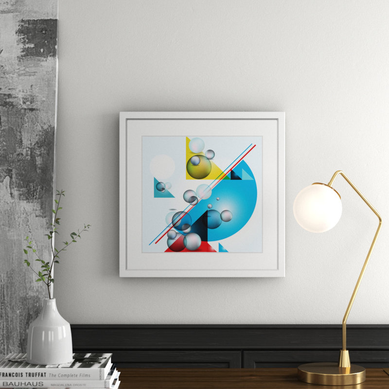 Kinetic Design - Print on Canvas, 51cm H x 51cm W x 3.81cm D