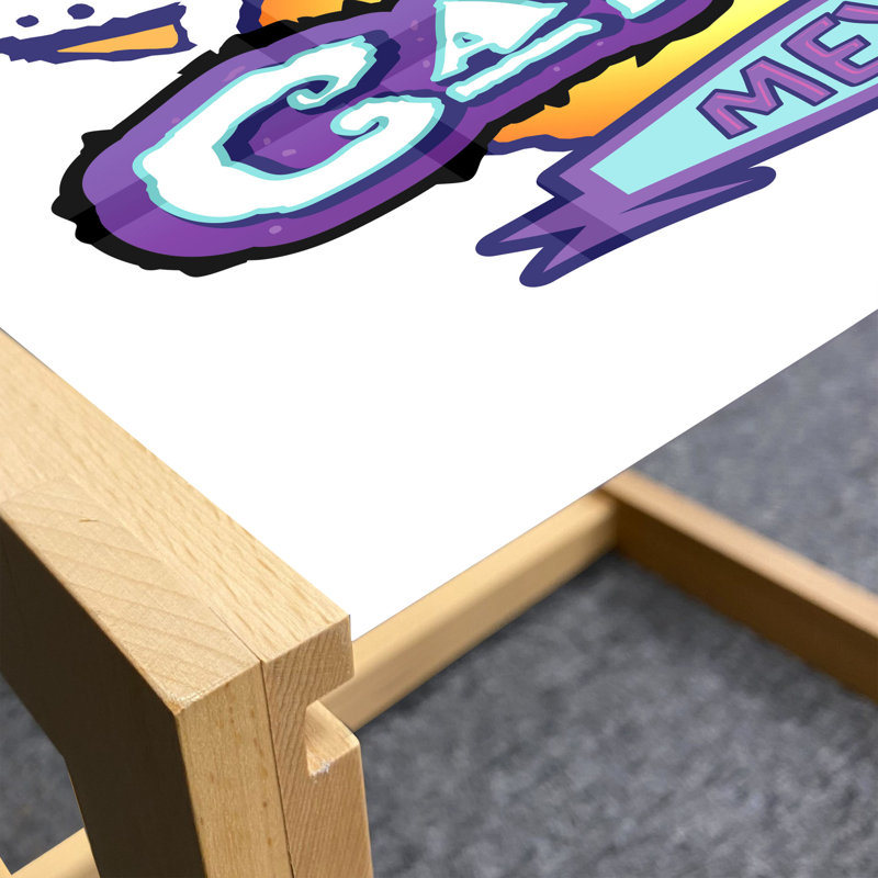 Jaffer Sled Coffee Table, 62cm H x 74cm W x 40cm D