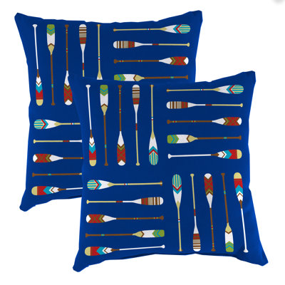 16" x 16" Outdoor Throw Pillow (Set of 2)