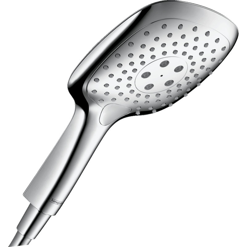 Puravida Easyclick 3-Jet Multi Function Handheld Shower Head, Chrome