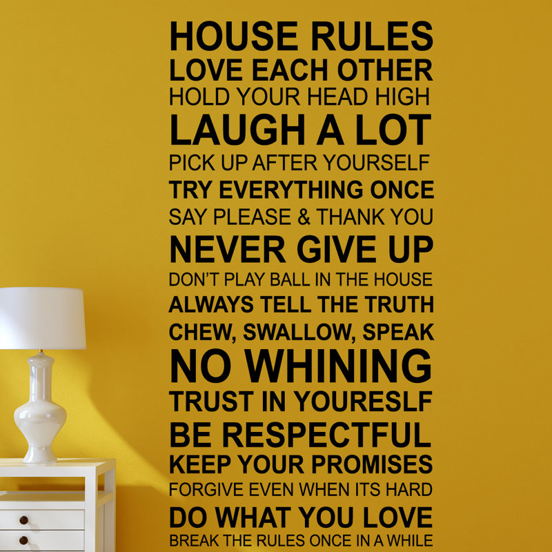 Non-Wall Damaging Wall Decal