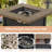Hoopes Square Steel Propane Smokeless