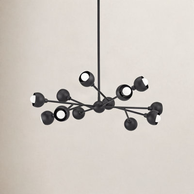 Hudgins 12 - Light Dimmable Sputnik Chandelier