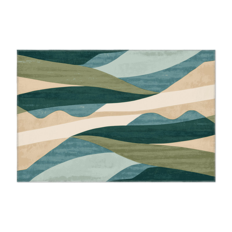 Stellar Reflections Indoor And Outdoor Area Rug, Rectangle 3' x 5'
