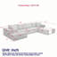 Ensemble de canapé modulaire rembourré Boneless-1075245131