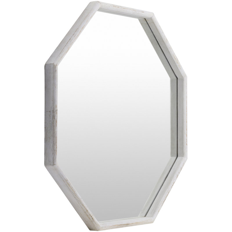Papatya Accent Mirror, White