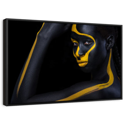 Impression sur toile or