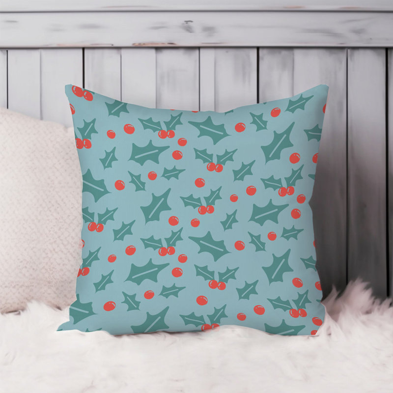 Holiday Christmas Pattern I Modern, 16"H x 16"W