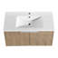 Meuble-lavabo double 82,9 po avec plateau-542652467