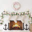 Guirlandes d'eucalyptus avec fleurs-667216793