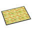 Tapis pour porte d’extérieur antidérapant carottes-38376592