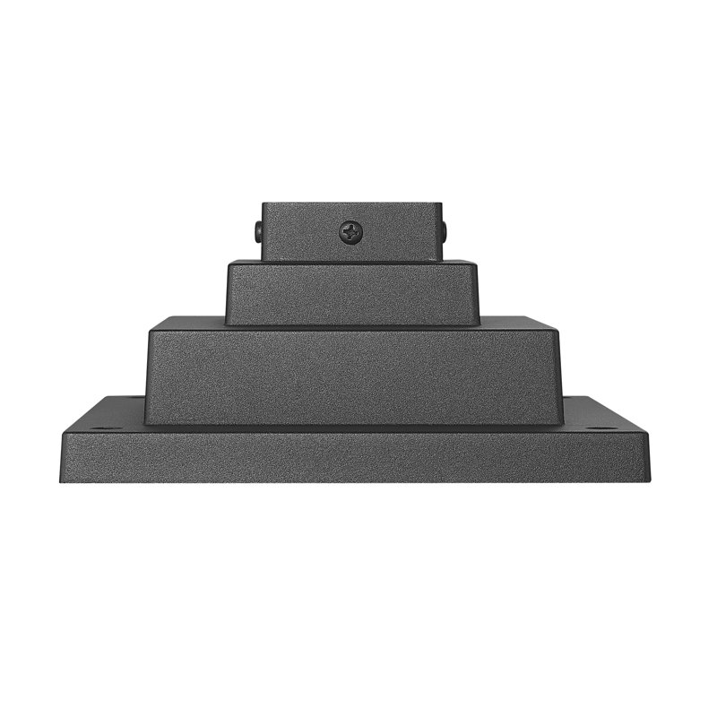 4.25 inch Sand Black Outdoor Pier Mount