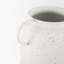 Petit vase Donzel blanc avec taches noires