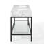 Meuble-lavabo en acier inoxydable Kingsley-2032631021