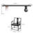4 - Person Solid Wood Top Double Pedestal Dining Set-124378060-124378062