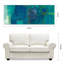 Reedy Blue I and III - Sans cadre, reproduction d'art sur verre
