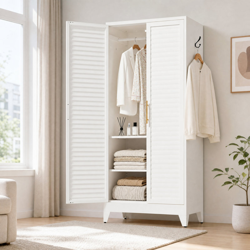 Garde-robe en métal