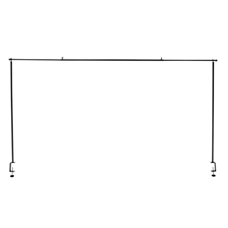 Freestanding Banner Stand, Black
