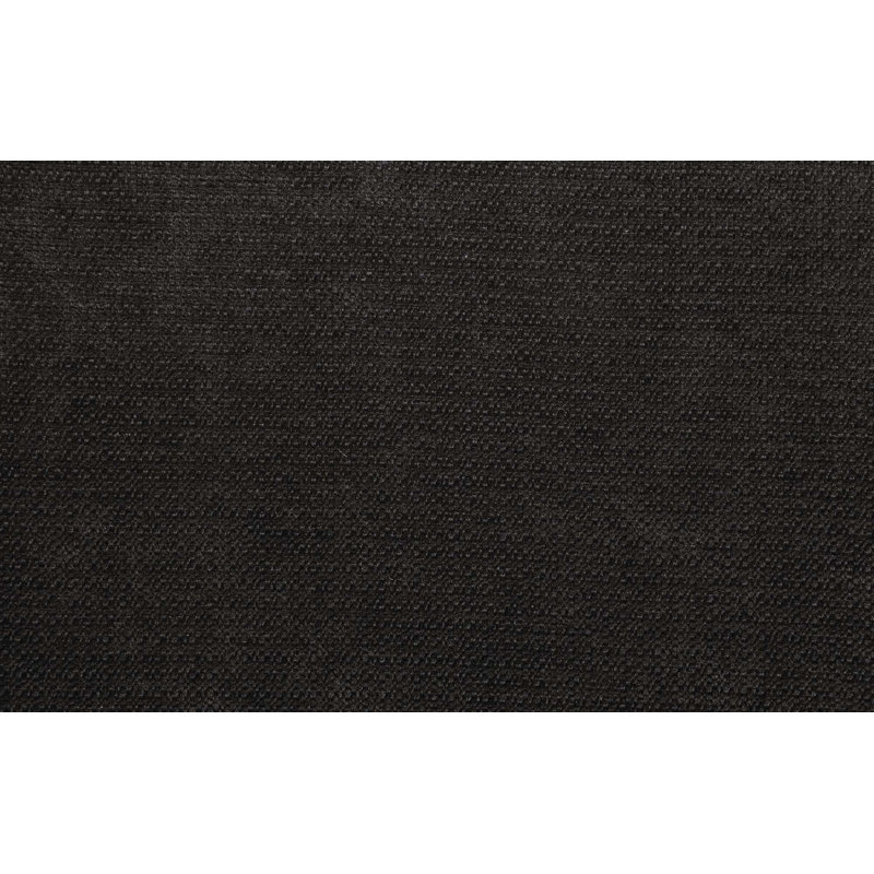 Chaise d'appoint, ensemble de 2, Chenille noir