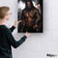 Décoration murale momoa en papier aquaman arthur