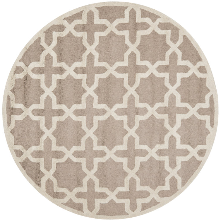 Igna Hand Tufted Wool Geometric Rug
