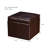 Lacoste Faux Leather Ottoman