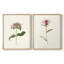«Mauve Garden Flowers V-Premium», reproduction encadrée prête à accrocher - aucun clou requis - aucun clou requis-1456881157-1456881275