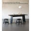 Table de bar rectangulaire en noyer récupéré-823509181-823509183