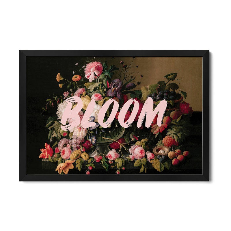 Bloom Premium Framed Posters, 24" H x 32" W