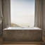 Underscore 60" x 32" Drop In Soaking Acrylic Bathtub-627992382-599939036