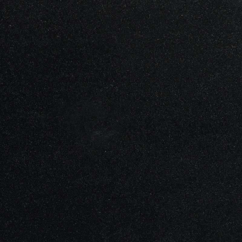 Chaise Macleod, Velours noir, Naturel
