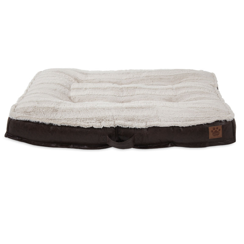 Faux Leather Pet Bed