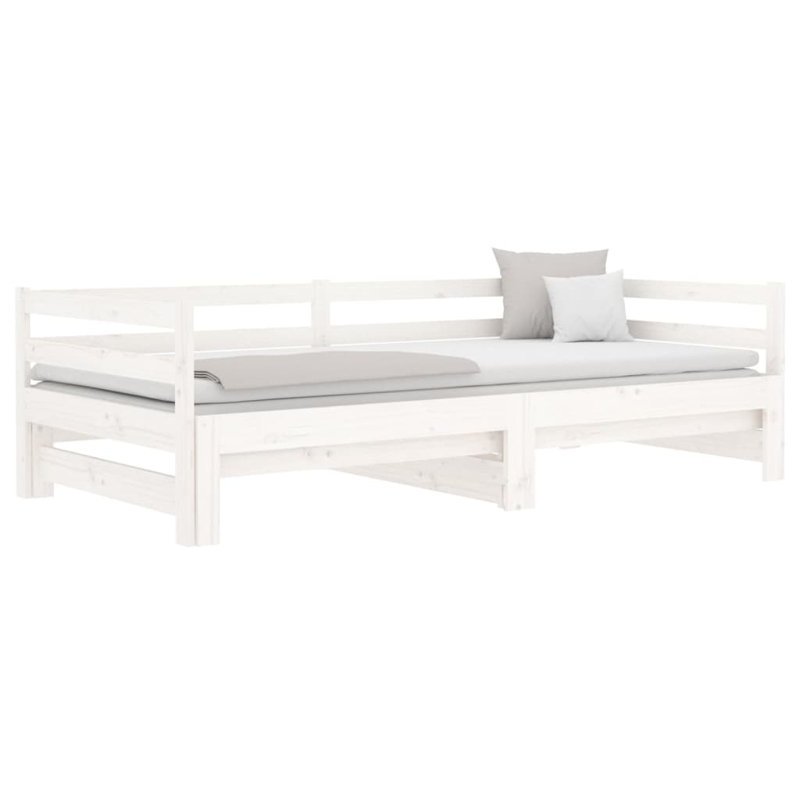 Ivri Bed Frame, White, 160 x 203.5cm