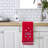 USA EMBELLISHED HAND-RED