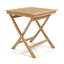 Ensemble bistro 3 pièces de table basse et chaises pliantes en teck