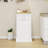 One Drawers And One-Compartment Tilt-Out Trash Cabinet Kitchen Trash Cabinet-White
