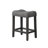 5 Piece Transitional Counter Dining Set, 36-inch Square Dining Table with 4 Tufted Counter Height Stools-1038724559-1038724553