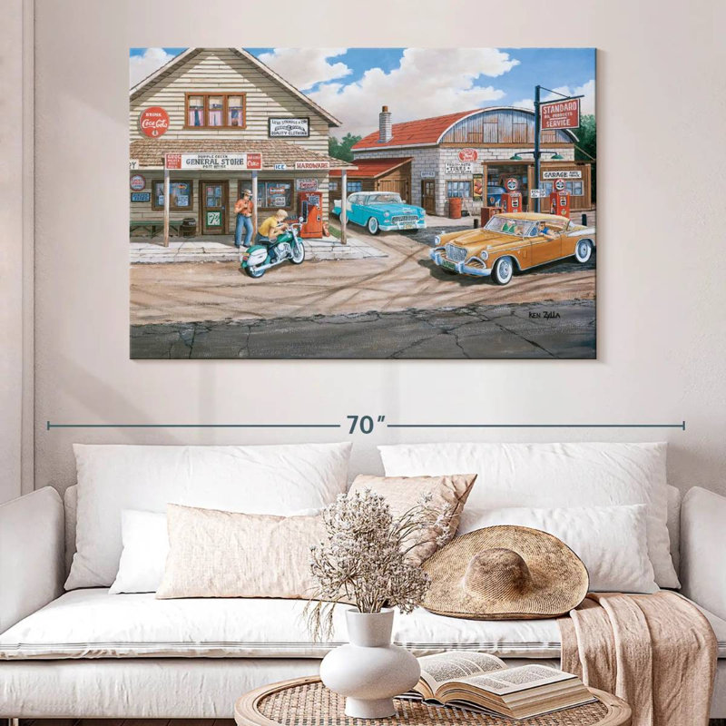 Lilie Popple Creek Store, H 34 po x l 51 po