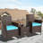 3 Piece Rattan Seating Group with Cushions-2139901432