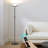 Jernell 68" LED Torchiere Floor Lamp with Touch Control and Remote-864362141
