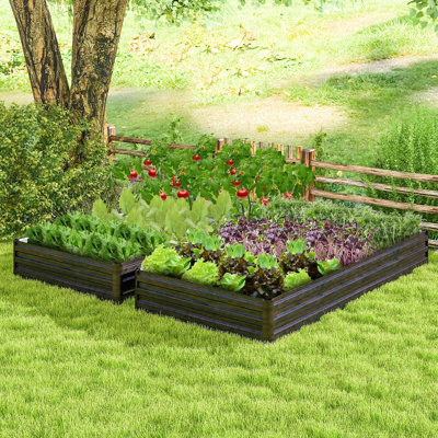 Chalee Metal Raised Garden Bed