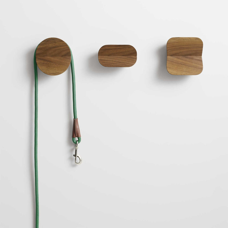 Uphold Wall Hook, Walnut