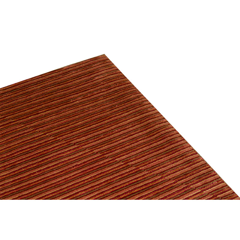 Hand-Knotted High-Quality Red Area Rug