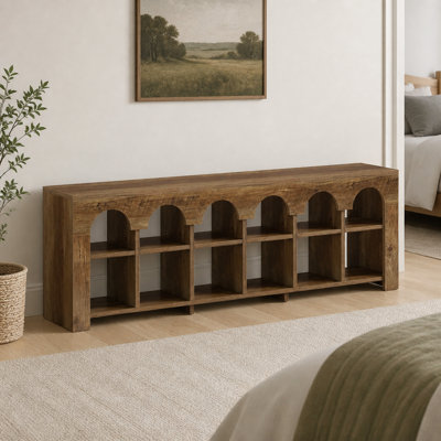 Banc de rangement pour chaussures 63 po