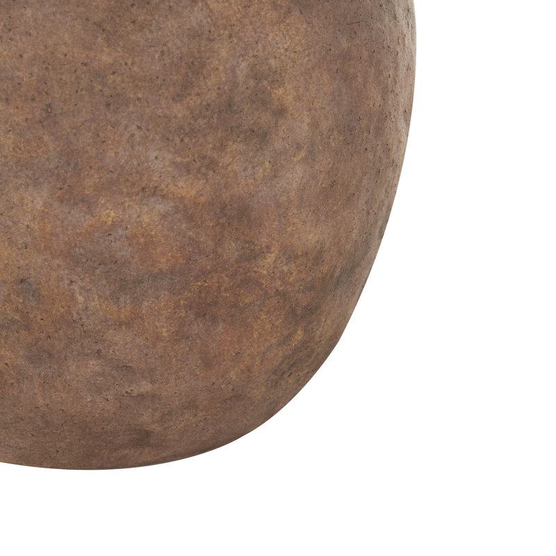Vase en céramique Badgley, Brun