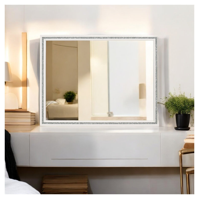 Miroir de coiffeuse Haiden