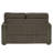 Beaulah Modern Fabric Upholstered Square Arm Loveseat-2097500474