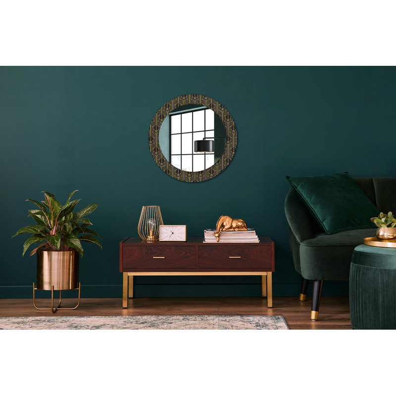 Huldar Glass Flat Wall Mirror